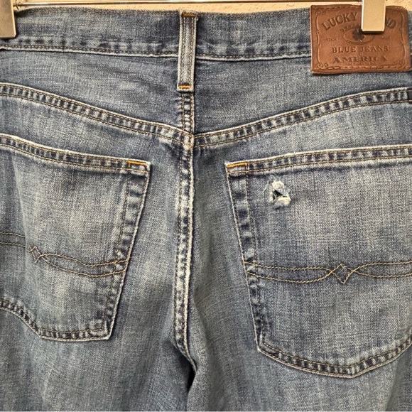 🔴 Lucky Brand 181 Relaxed Straight Jean 31x30 - Picture 12 of 16